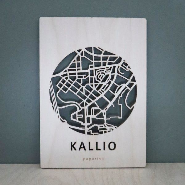 Helsinki Kallio Karttakortti