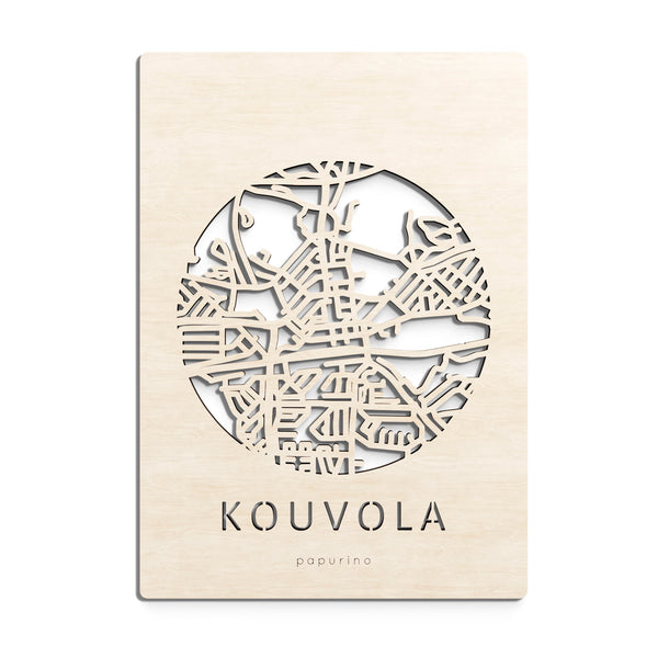 Kouvola map card