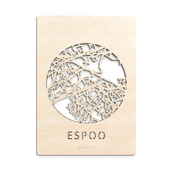 Espoo map card