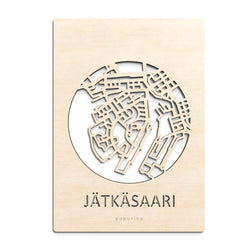 Helsinki Jätkäsaari carte