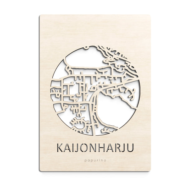 Oulu Kaijonharju map card
