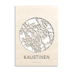 Kaustinen map card