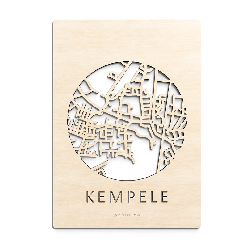 Kempele map card