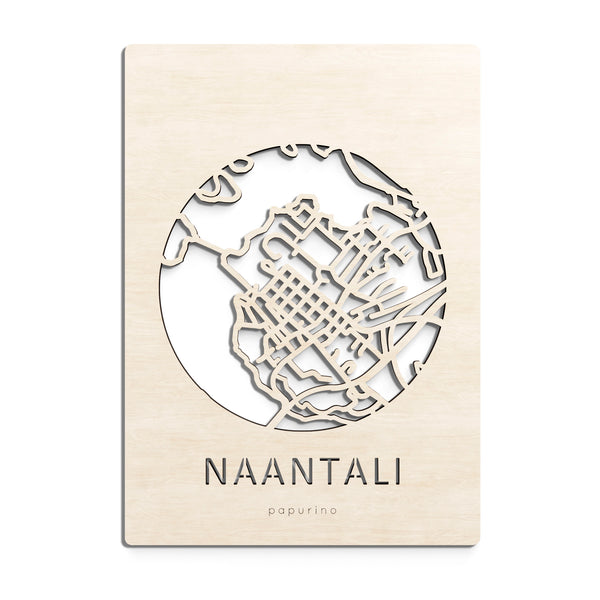 Naantali map card