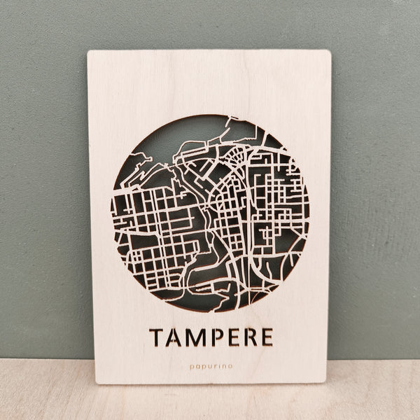 Tampere karttakortti