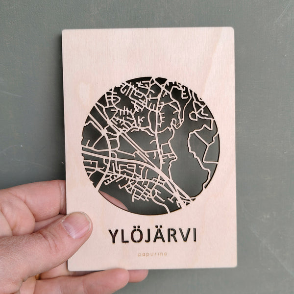 Ylöjärvi karttakortti