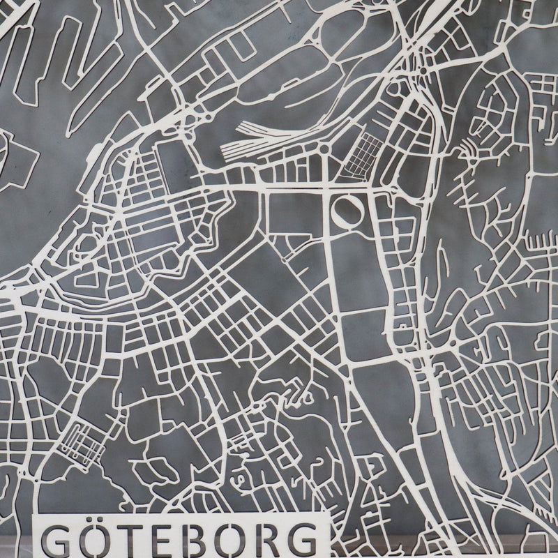 Karttataulu Göteborg