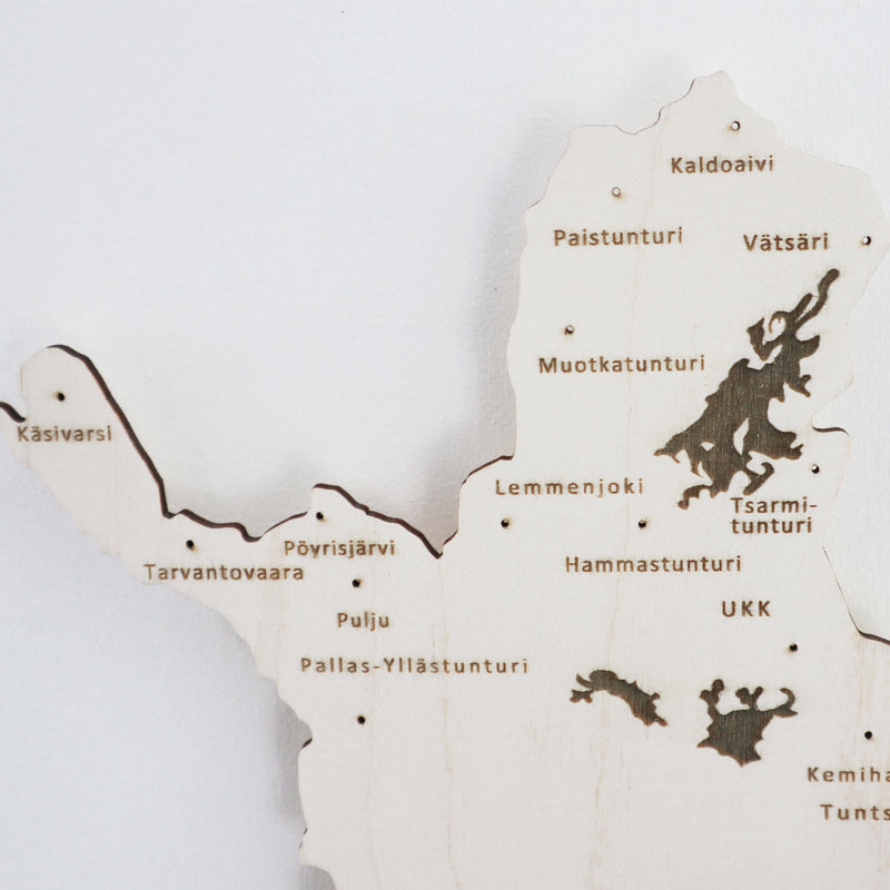 Finlande avec parcs nationaux