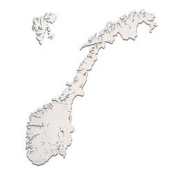 Norway with cities