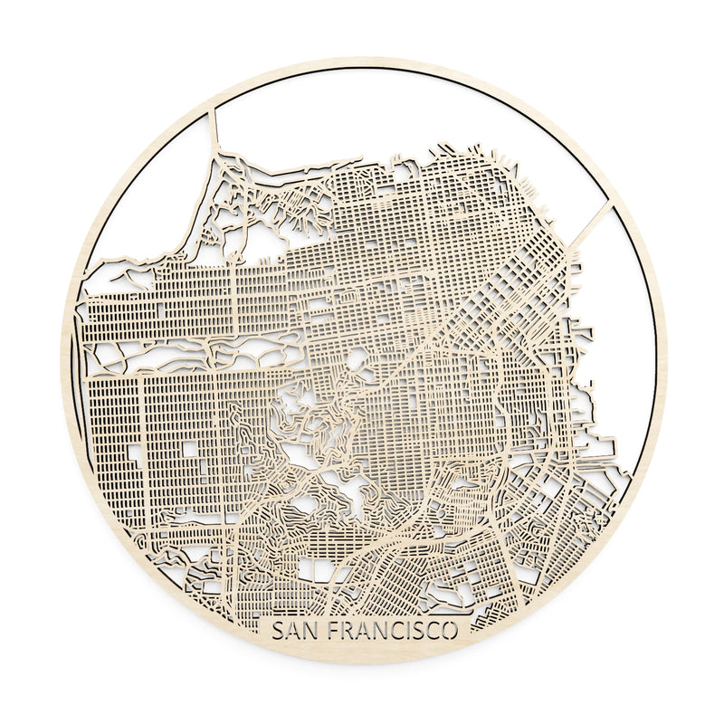 San Francisco CA (pyöreä)