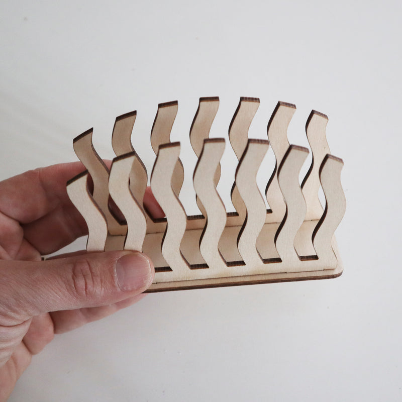 Serviettenhalter aus Holz – Papurino